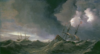 Storm at Sea by Willem van de Velde the Younger